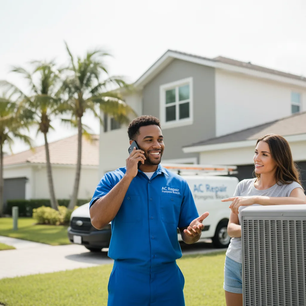 AC Repair Pompano Beach customer support in Post